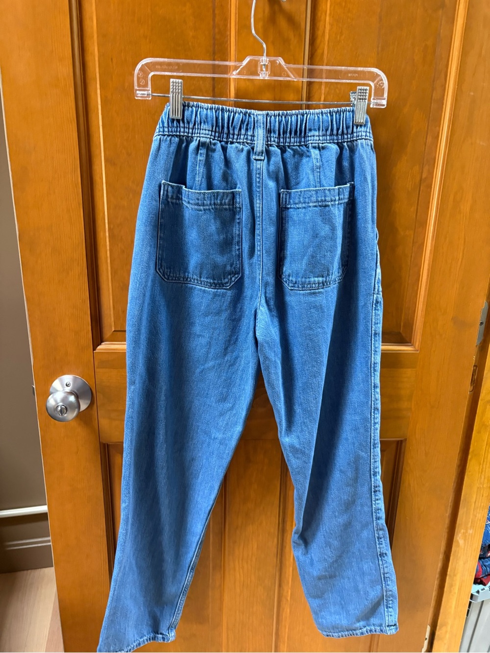 GAP Women’s 100% Cotton Size XS Relaxed Easy Jean Medium Indigo - Picture 4 of 9
